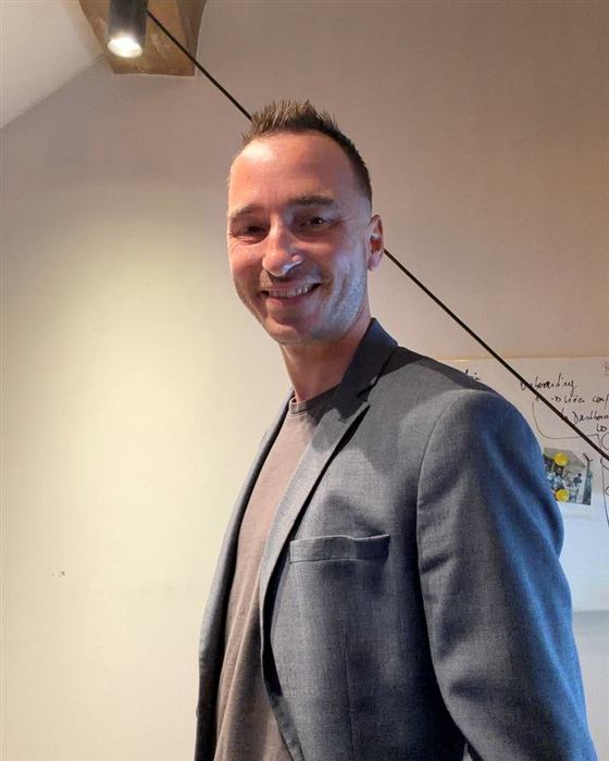 Benoît Bodart, fondateur de Draftloop, dans son bureau